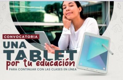 Una tableta por tu educación