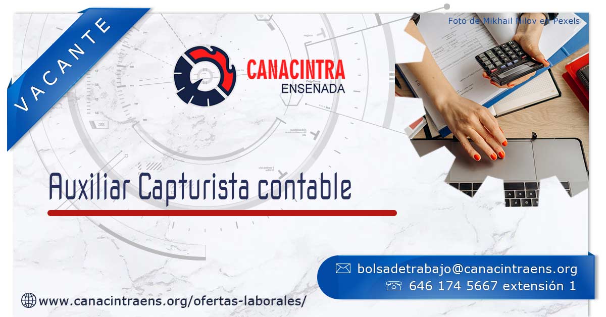 Auxiliar capturista contable