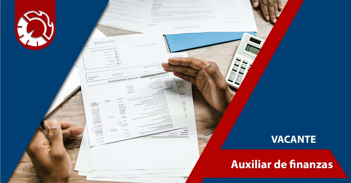 Auxiliar de finanzas