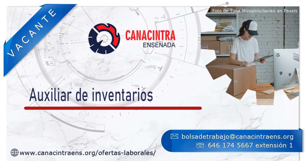 Auxiliar de inventarios