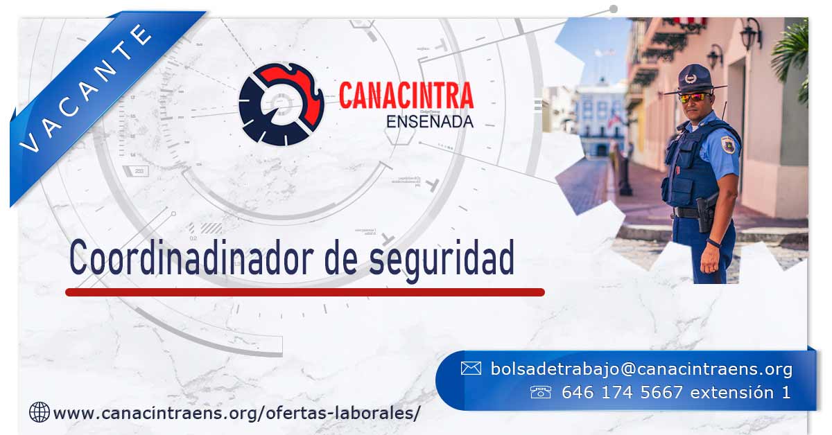 Coordinador de seguridad