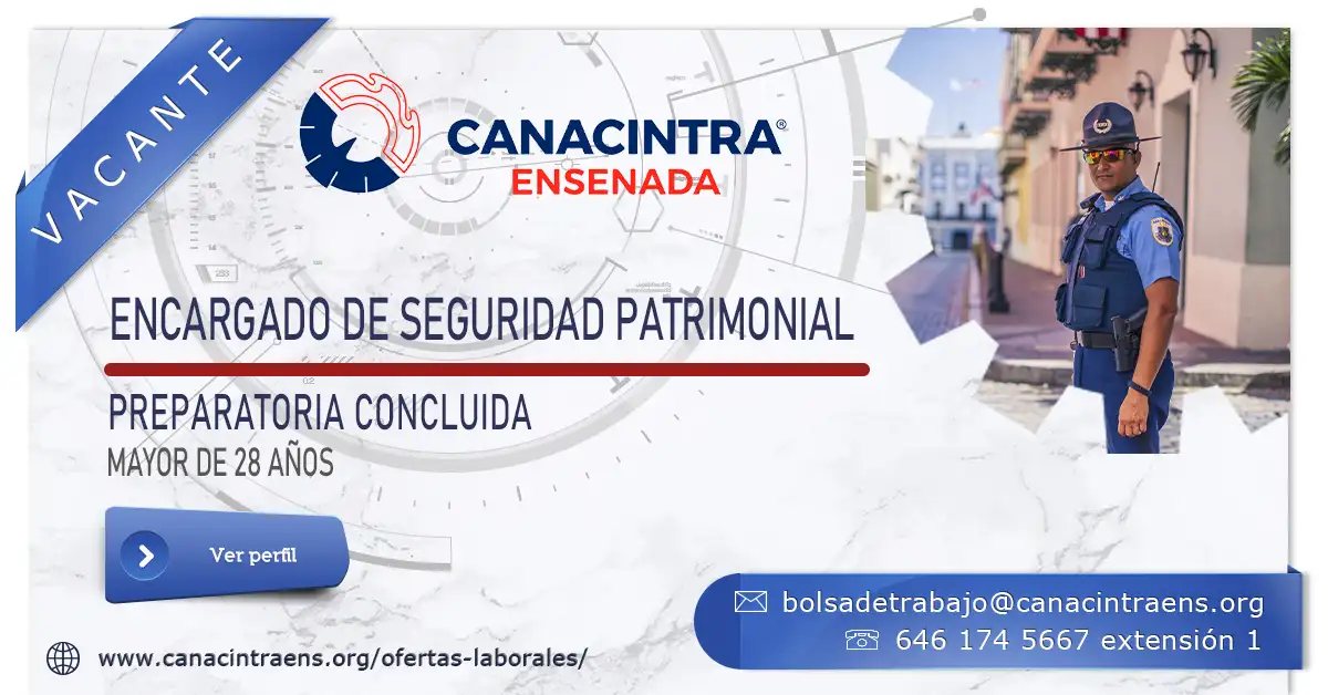 Encargado de seguridad industrial