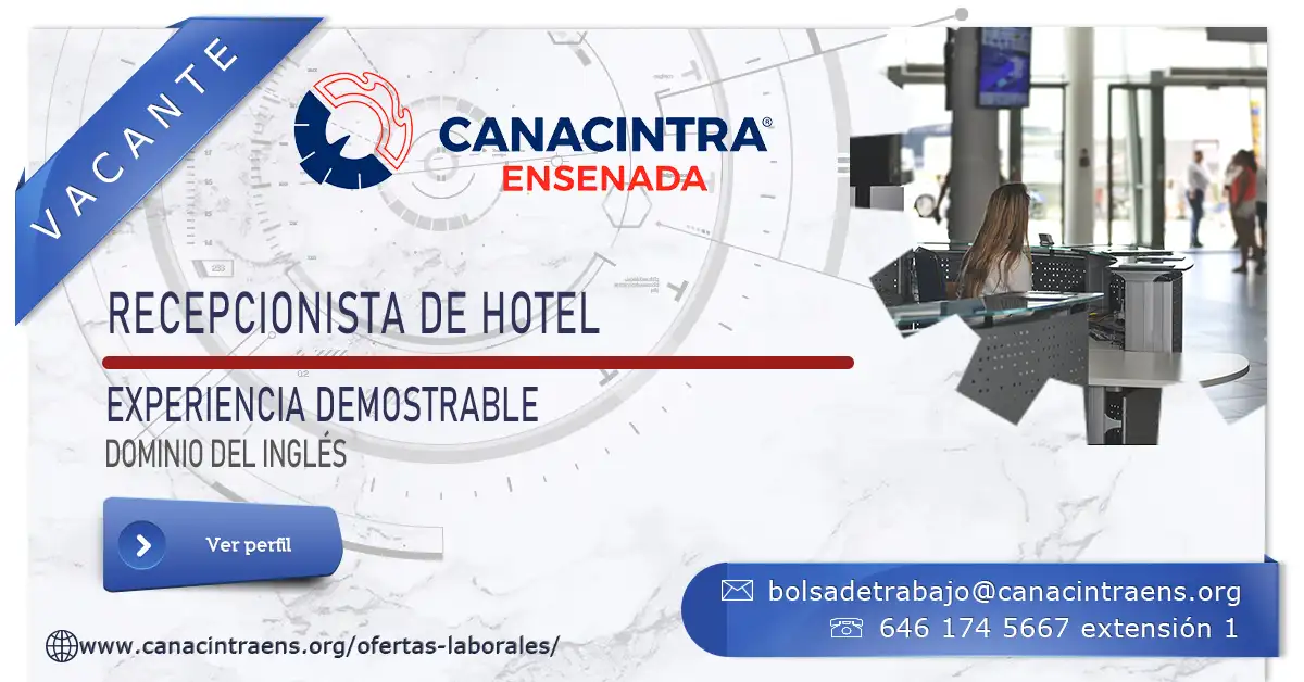 recepcionista de hotel
